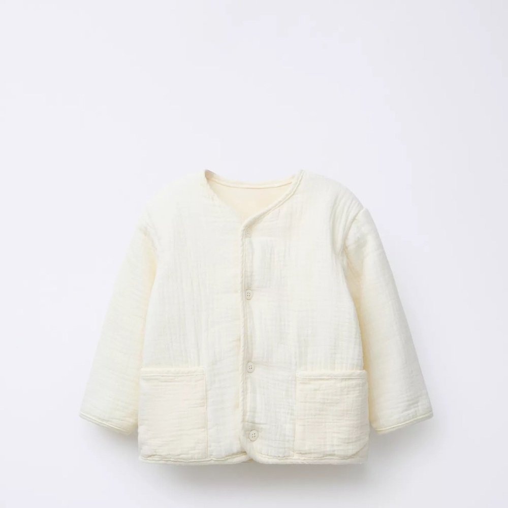 Zara Cream Kids Jacket